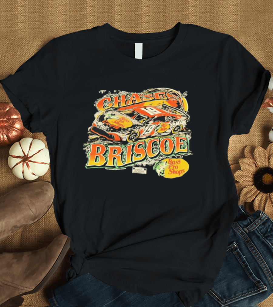 Chase Briscoe 19 Bass Pro Shops NASCAR Cup Series Racing T-Shirt