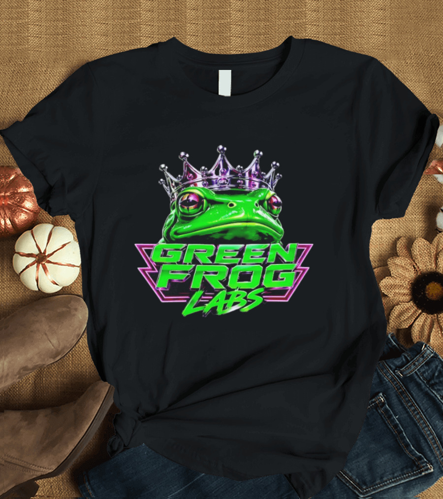 Green Frog Labs Crown Frog Royalty T-Shirt