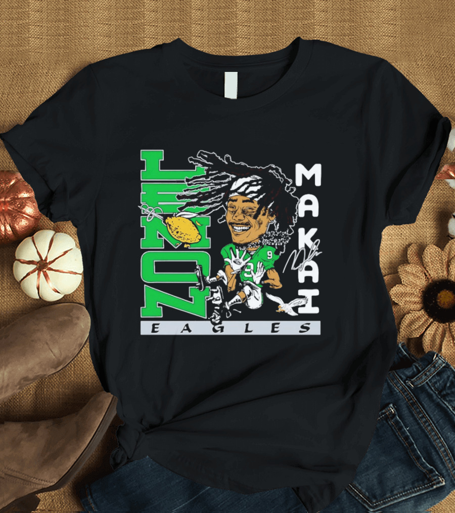Lemon Zone Makai Eagles Jalen Hurts Philadelphia T-Shirt