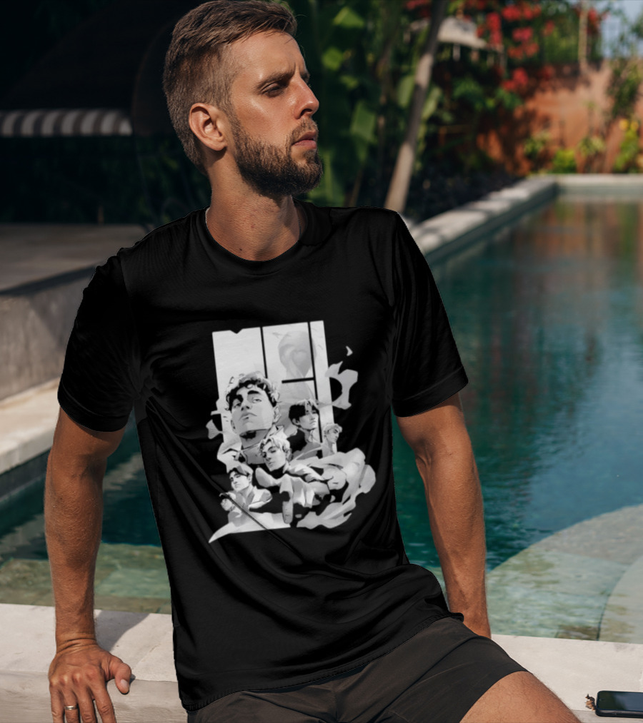 MSI Piece Of History Faces And Figures T-Shirt