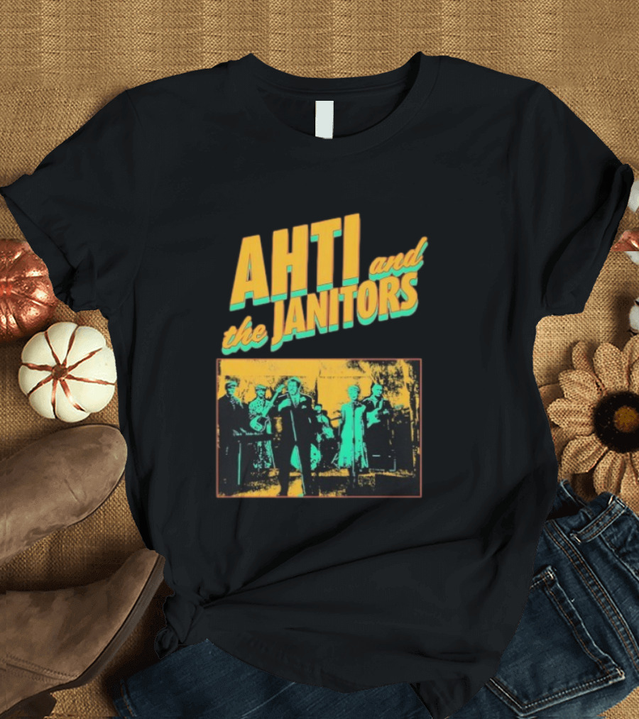 Ahti And The Janitors Band Vintage Concert Style T-Shirt