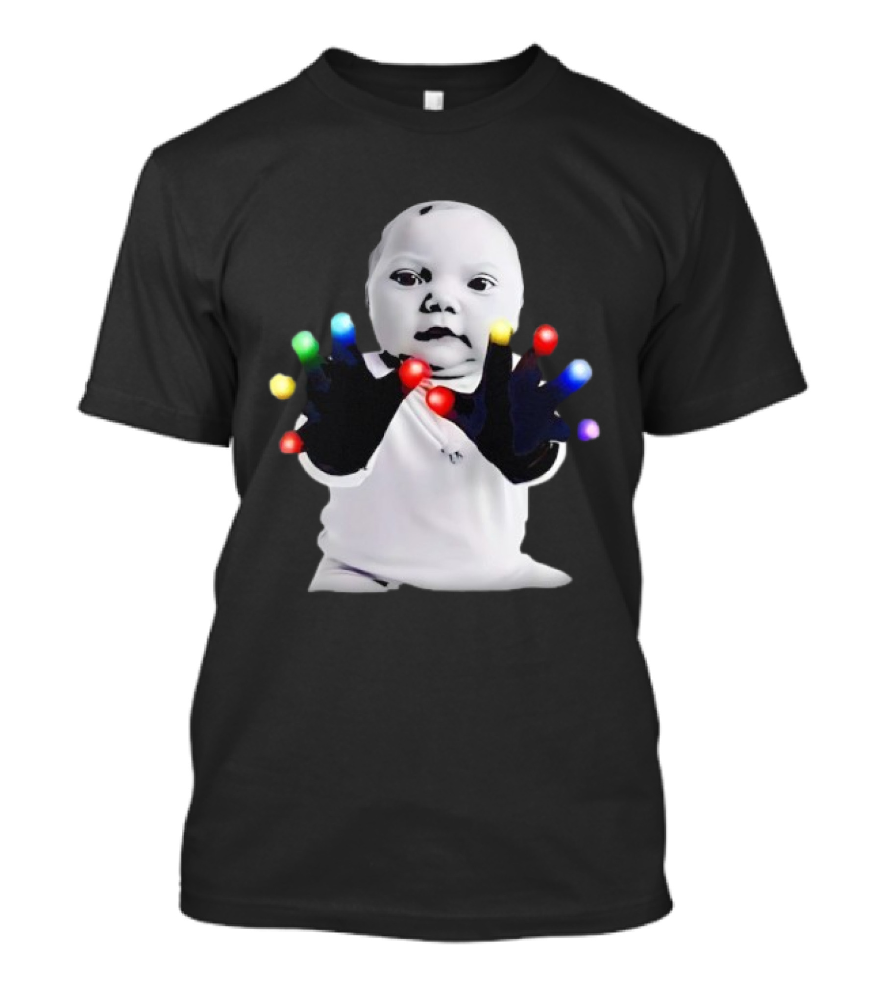 AI Baby Hands Light Gloving Meme Niche T-Shirt