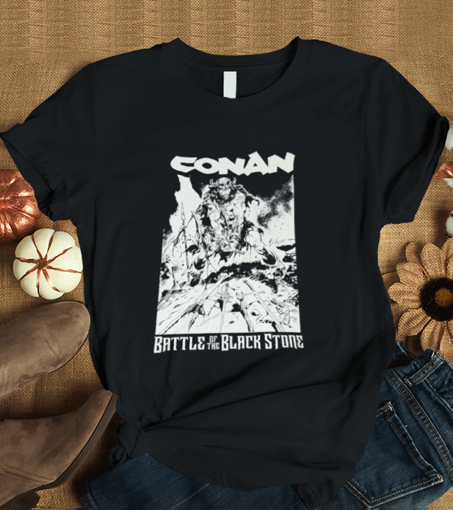 Conan Battle Of The Black Stone Fantasy Adventure T-Shirt