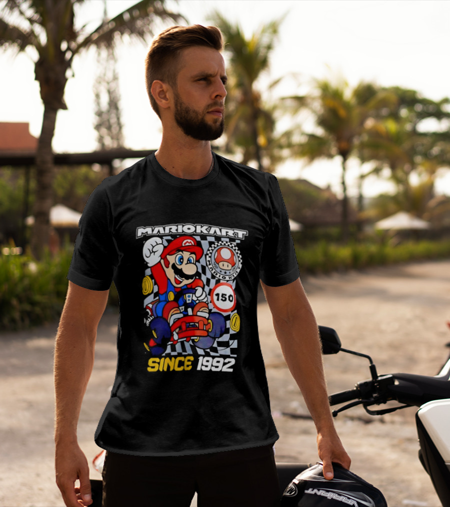 Super Mario Kart Racing Champion 150cc Since 1992 T-Shirt