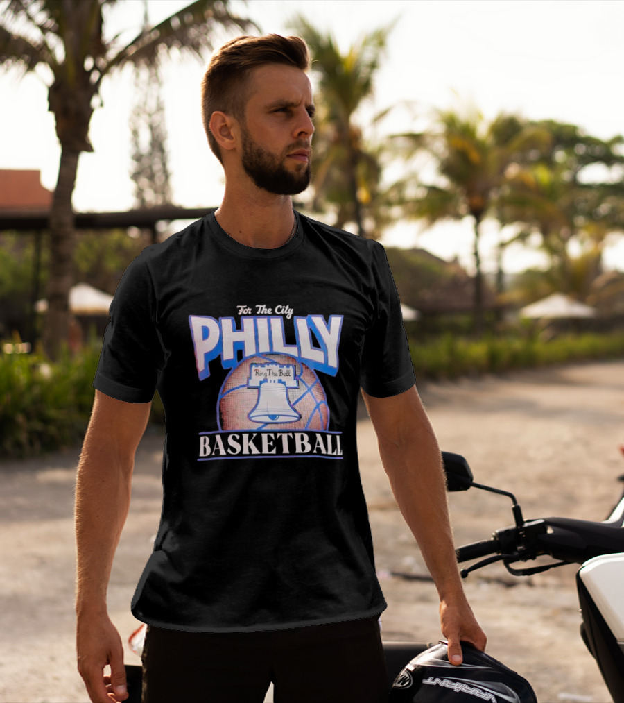 Philly Basketball For The City Liberty Bell T-Shirt