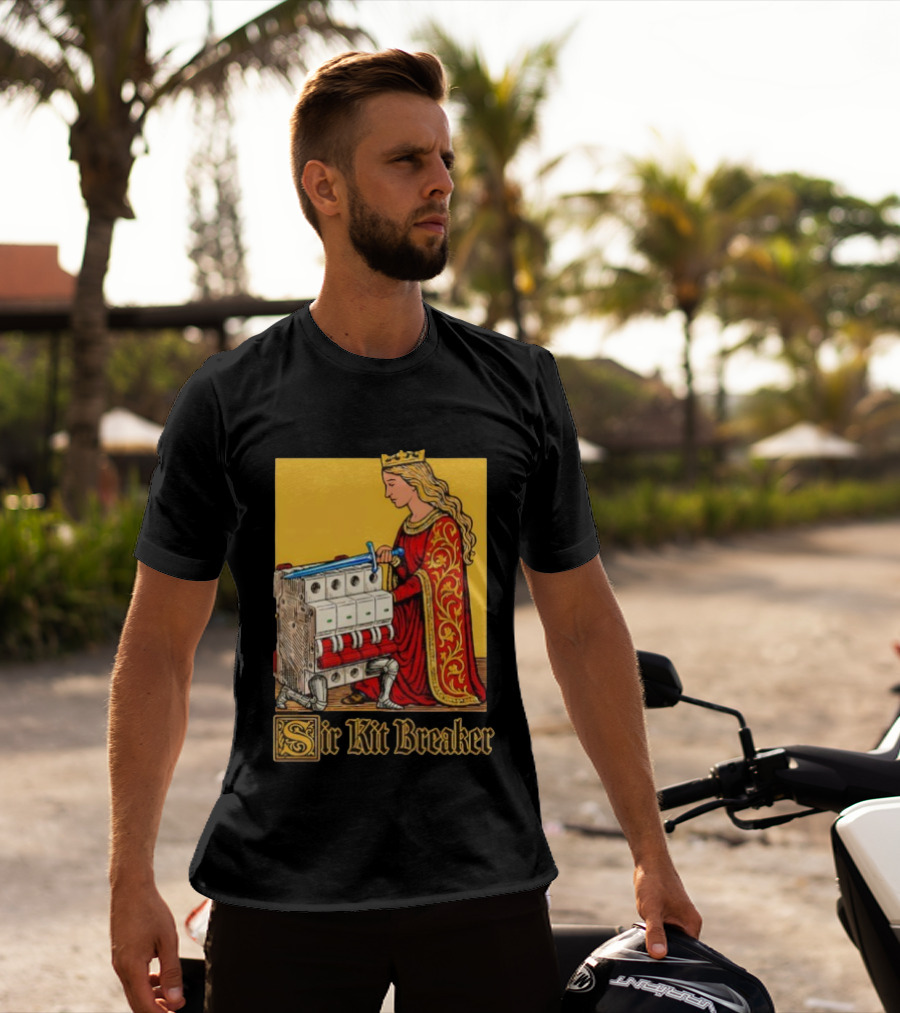 Sir Kit Breaker RuneScape Medieval Knight Parody T-Shirt