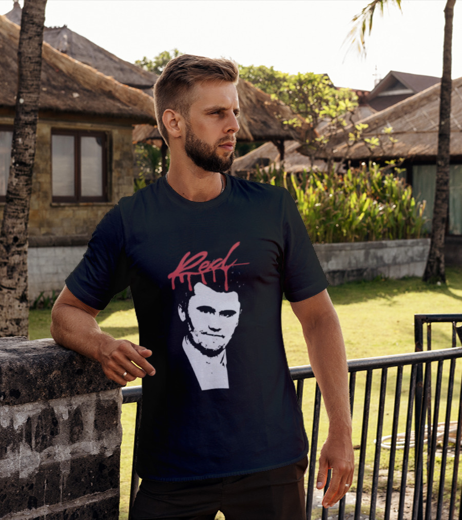 Red Charlie Kirk RIP T-Shirt