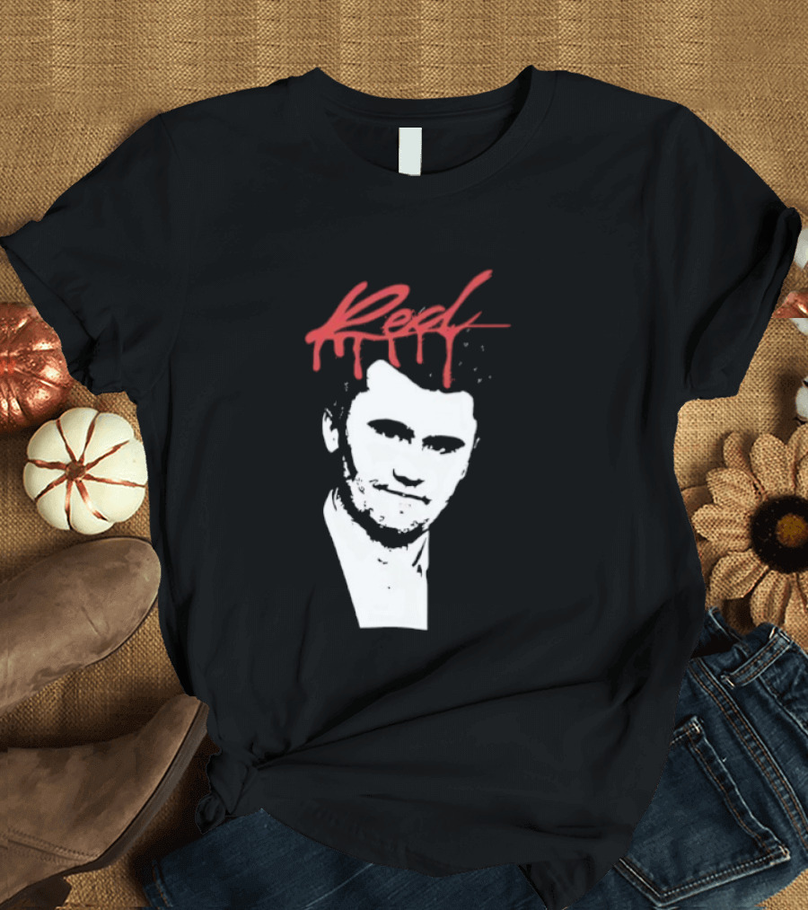Red Charlie Kirk RIP T-Shirt