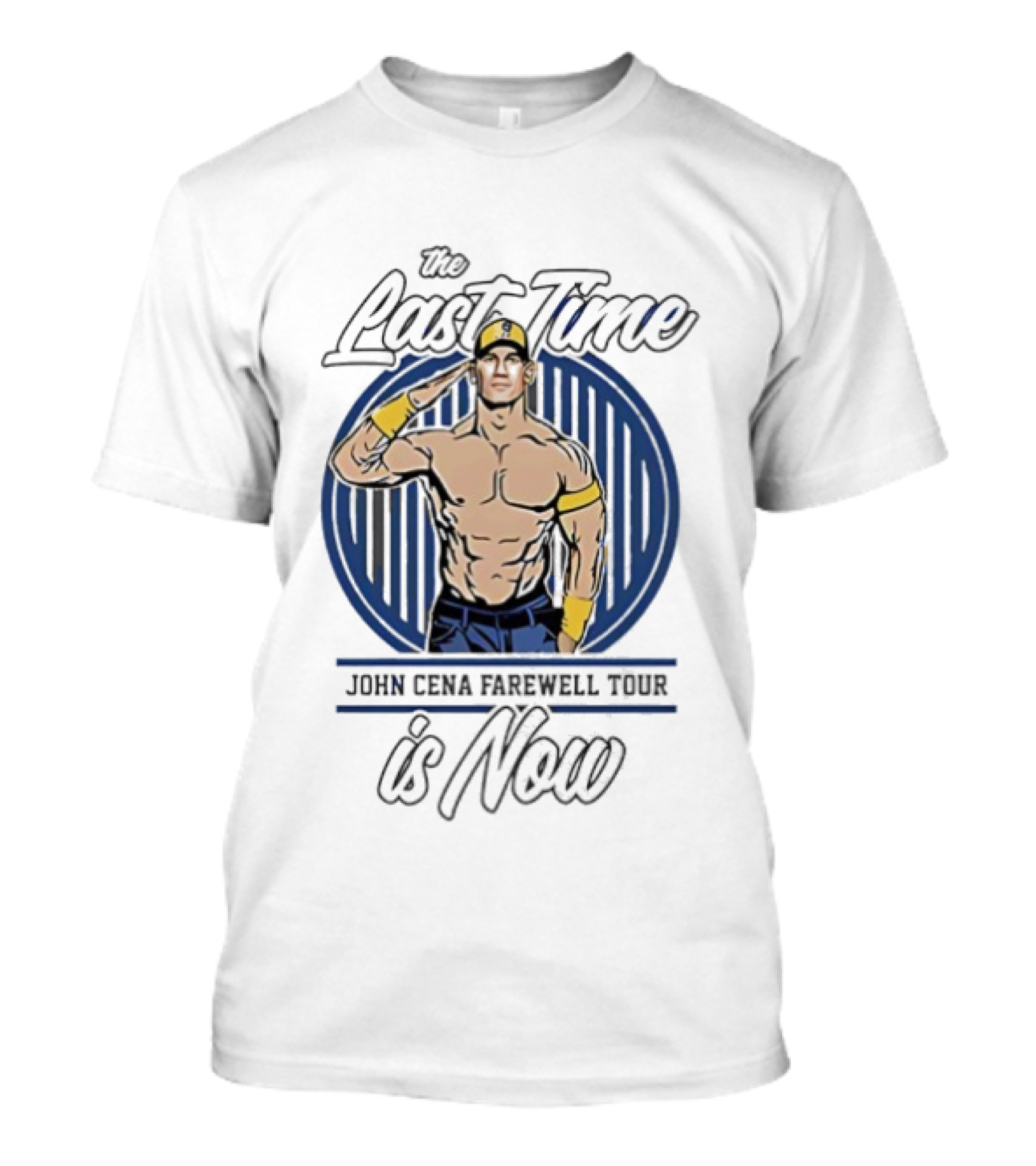 John Cena The Last Time Farewell Tour Is Now 2025 Salute T-Shirt