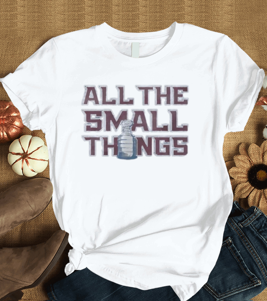 All The Small Things Ice Hockey Reference Colorado Avalanche Tradition T-Shirt
