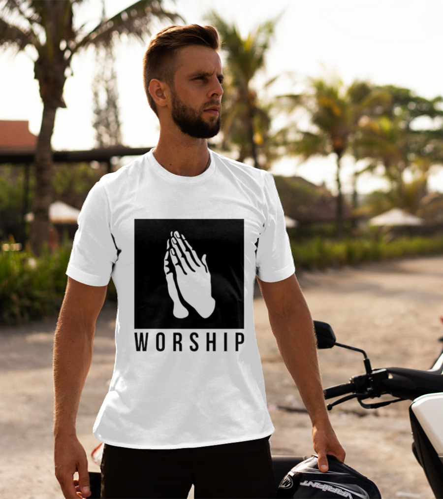 Pray Hands Worship T-Shirt