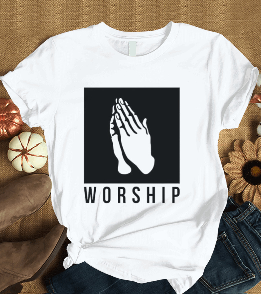 Pray Hands Worship T-Shirt