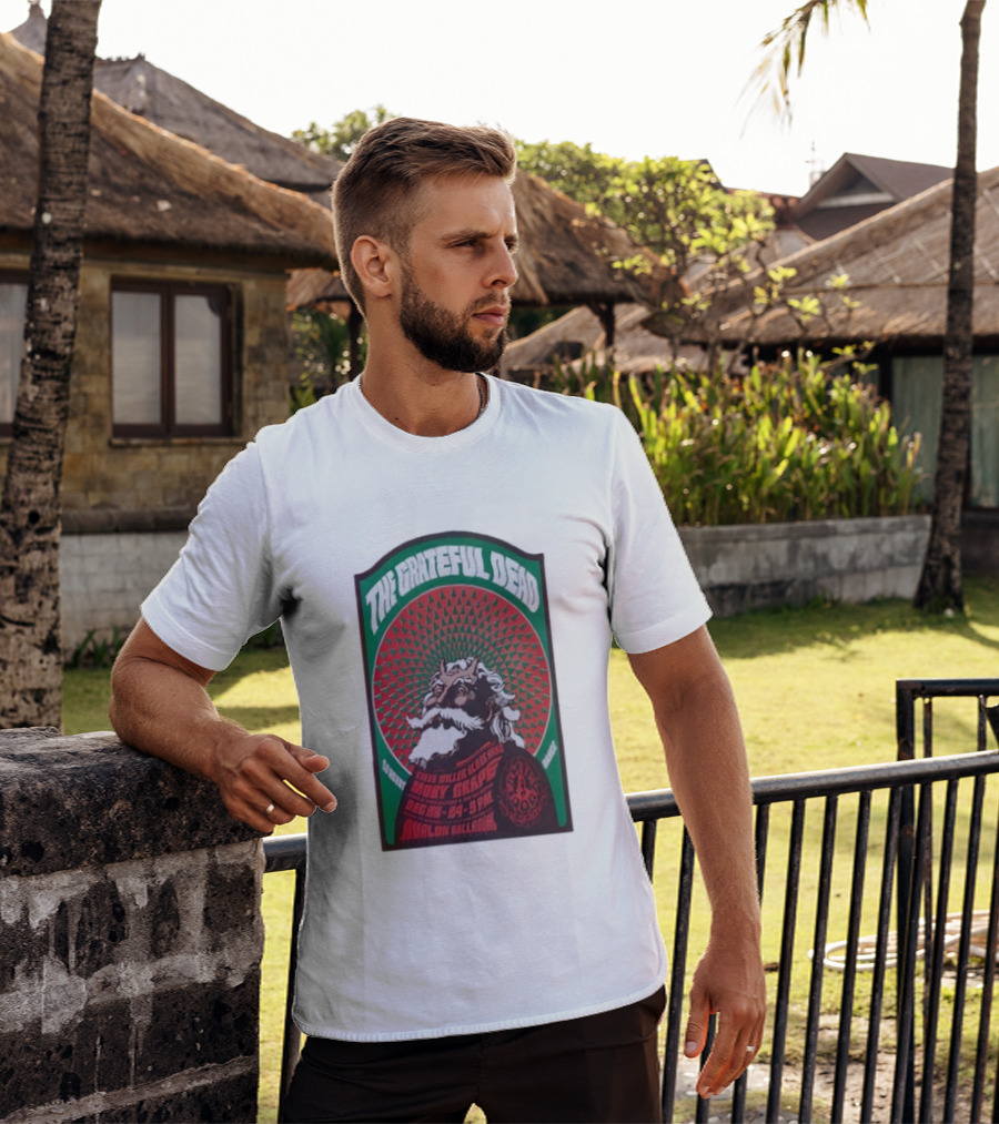 The Grateful Dead Avalon Ballroom San Francisco Dec 23-24 2025 Featuring Moby Grape And Steve Miller Blues Band T-Shirt