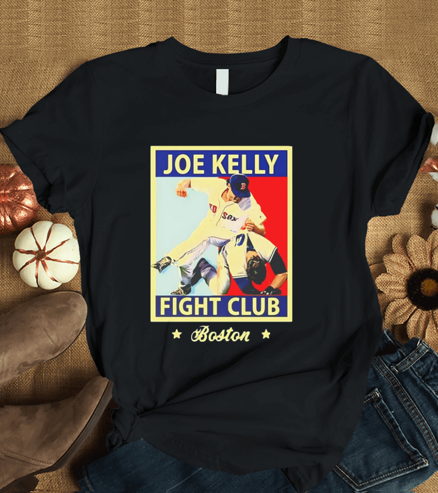 Boston Red Sox Joe Kelly Fight Club Iconic Showdown T-Shirt