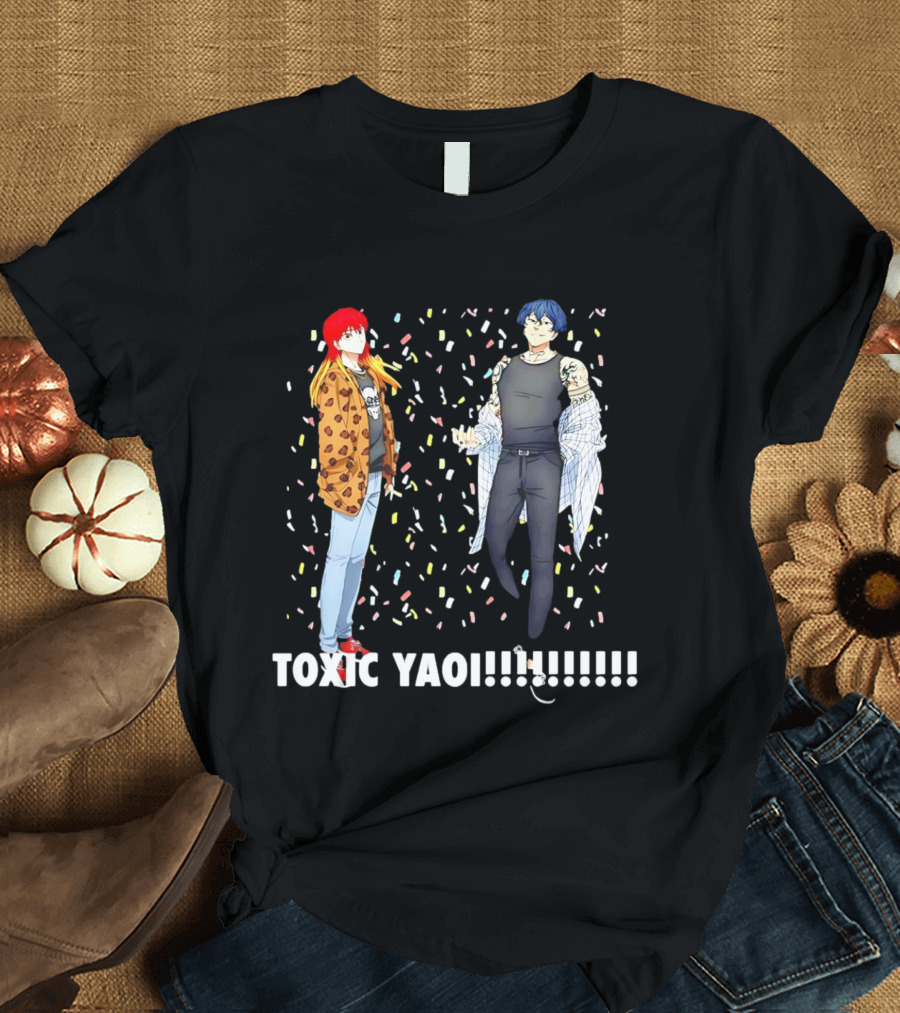Toxic Yaoi Anime Chika Takiishi Villains Wiki T-Shirt