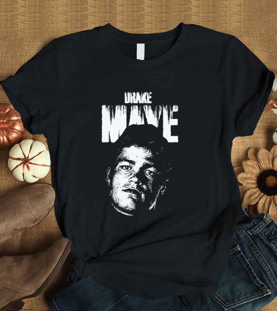 Drake Maye New England Patriots Black White T-Shirt