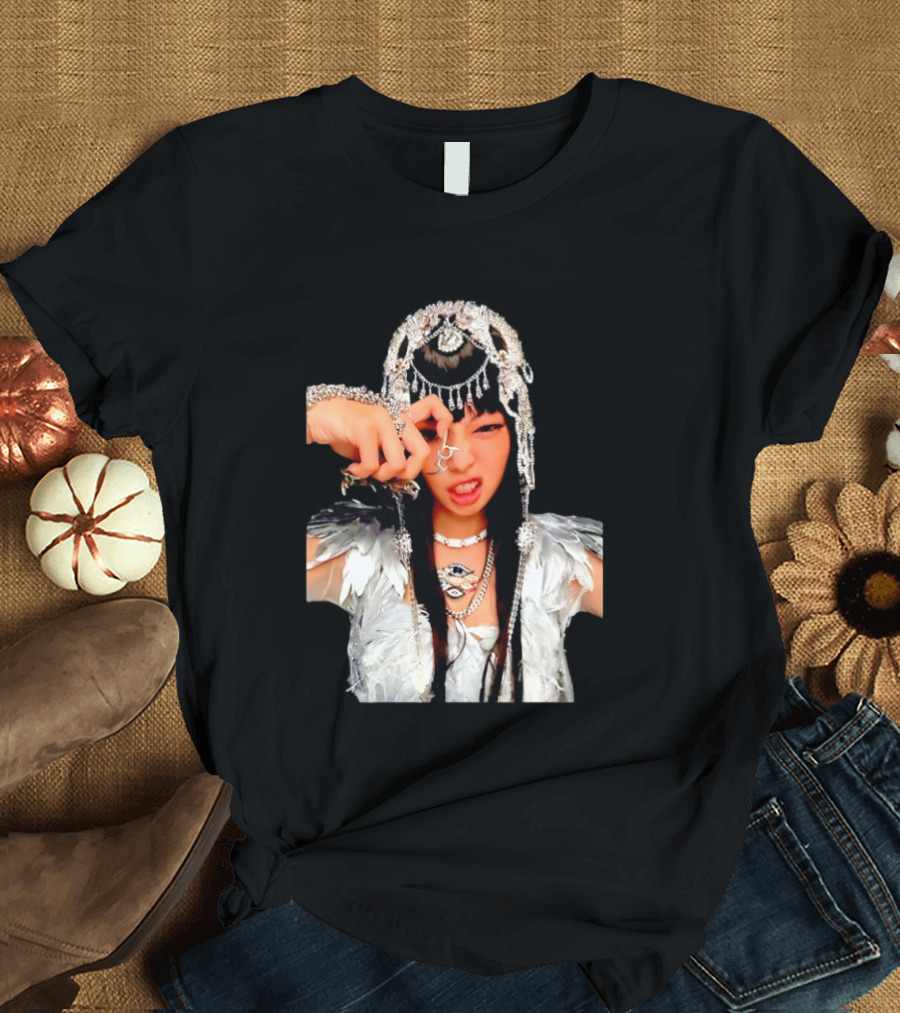 Jennie Blackpink Ruby Album Hip Hop Fashion T-Shirt