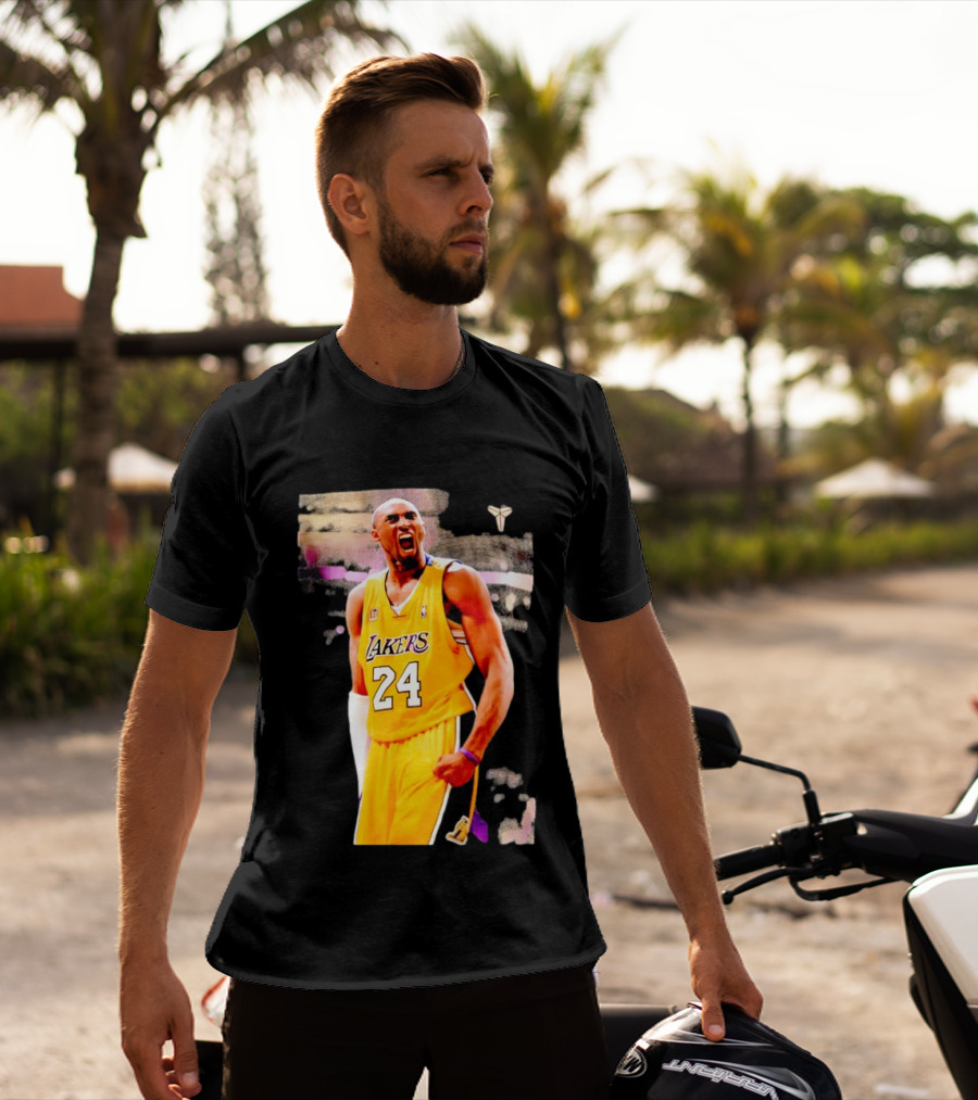 Kobe Bryant Los Angeles Lakers 24 Basketball T-Shirt