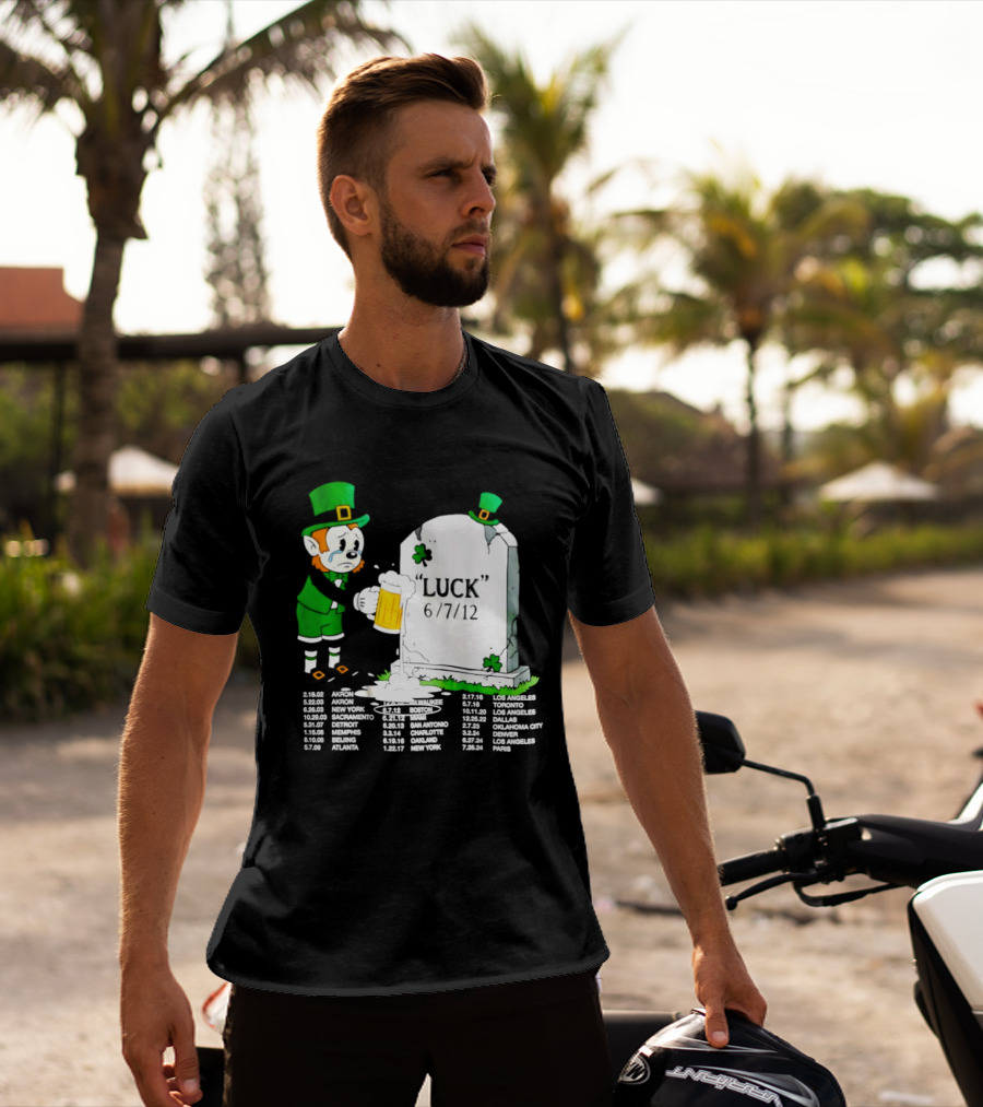 Leprechaun LeBron James Green With Envy Luck St. Patrick's Day 6 7 12 T-Shirt