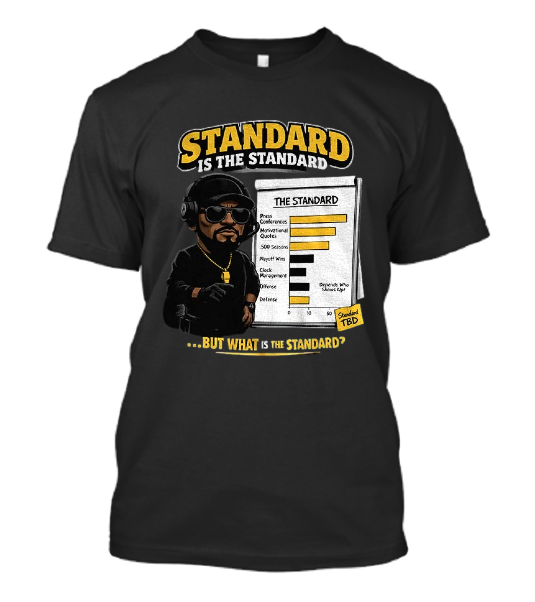 Standard Is The Standard The Standard TBD But What Is The Standard? T-Shirt
