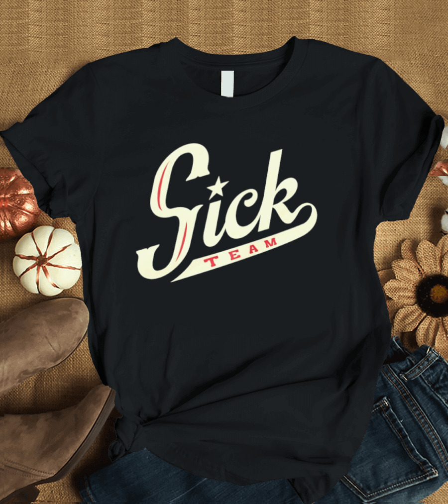 Sick Team Minnesota Wild Hockey Iconic Script T-Shirt