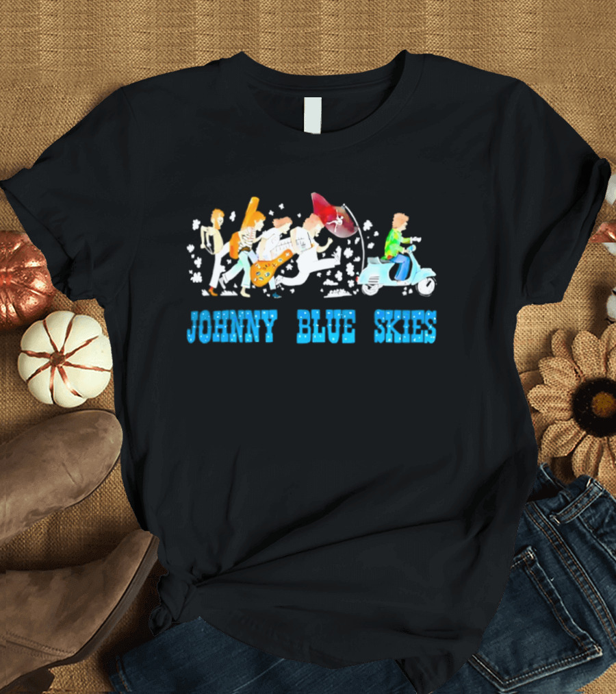 Sturgill Simpson Johnny Blue Skies Scooter Adventure T-Shirt