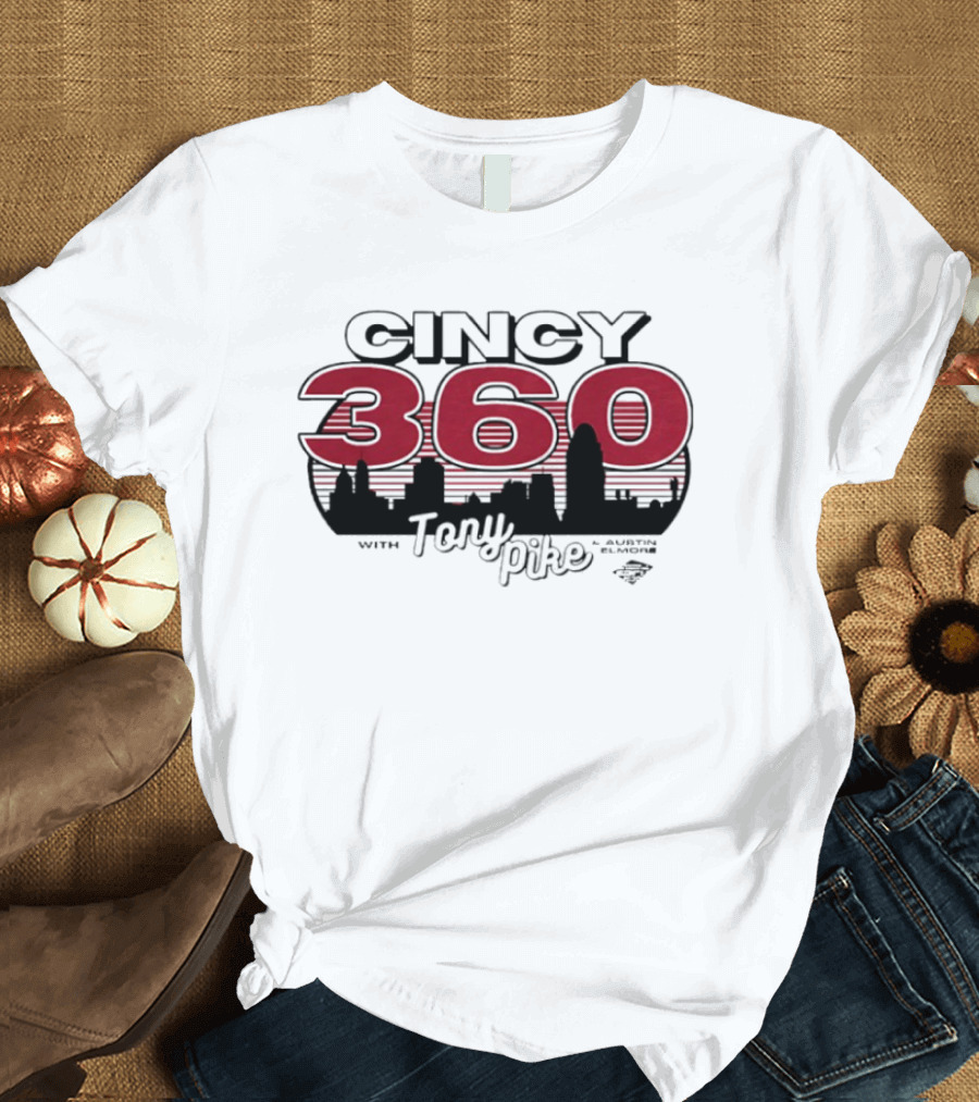 Tony Pike Cincy 360 Bold Red T-Shirt