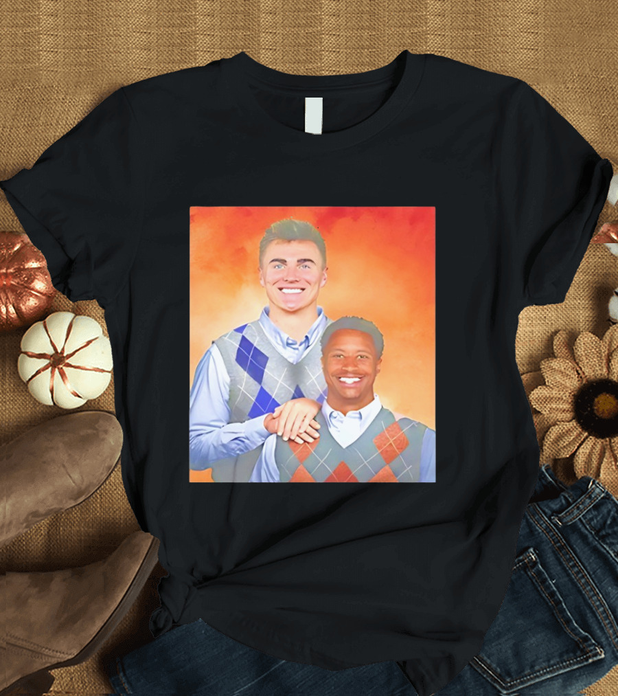 Bo Nix Courtland Sutton Step Brothers Denver Broncos NFL T-Shirt