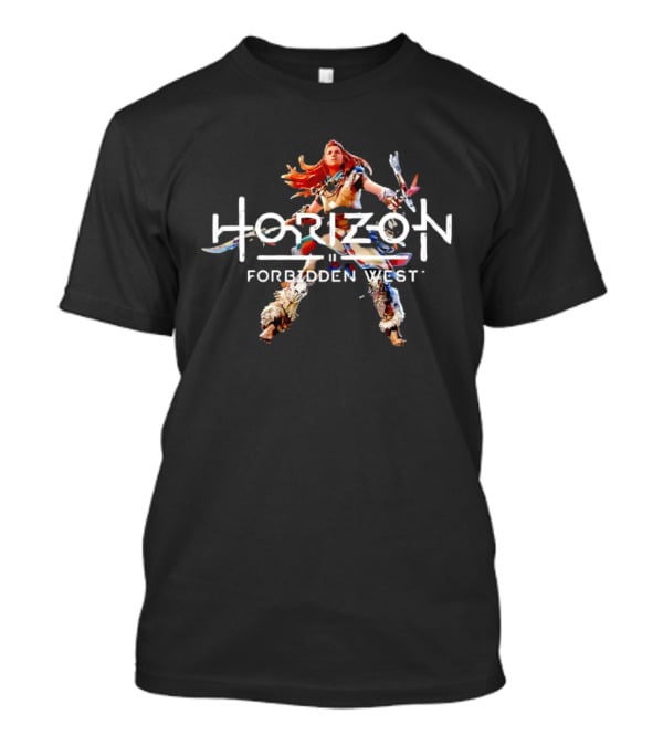 Horizon Forbidden West Aloy Combat Pose T-Shirt