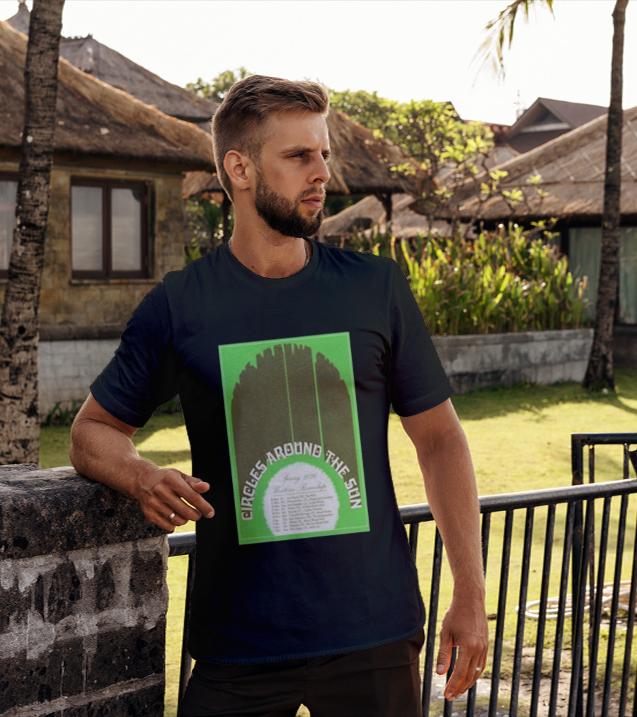 Circles Around The Sun Spring 2026 Western Roundup Tour Dates T-Shirt