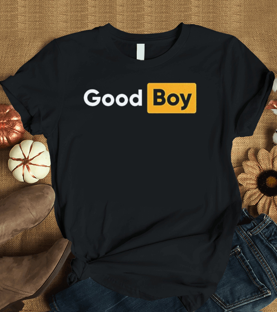 Good Boy Parody Block T-Shirt