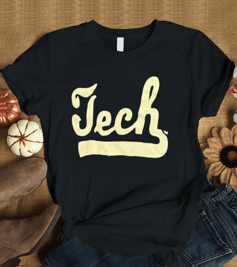 Louisiana Tech Script Font T-Shirt