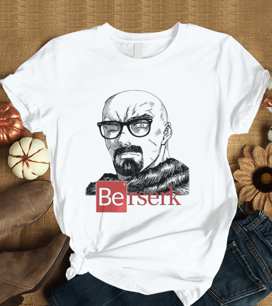 Berserk Anime Breaks Bad Inspired Fusion T-Shirt