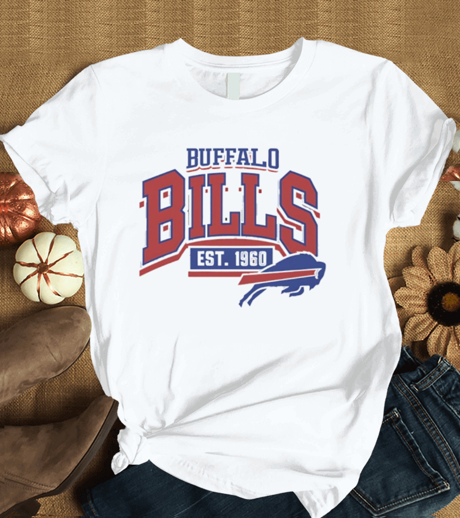 Buffalo Bills Est 1960 NFL Football Team T-Shirt