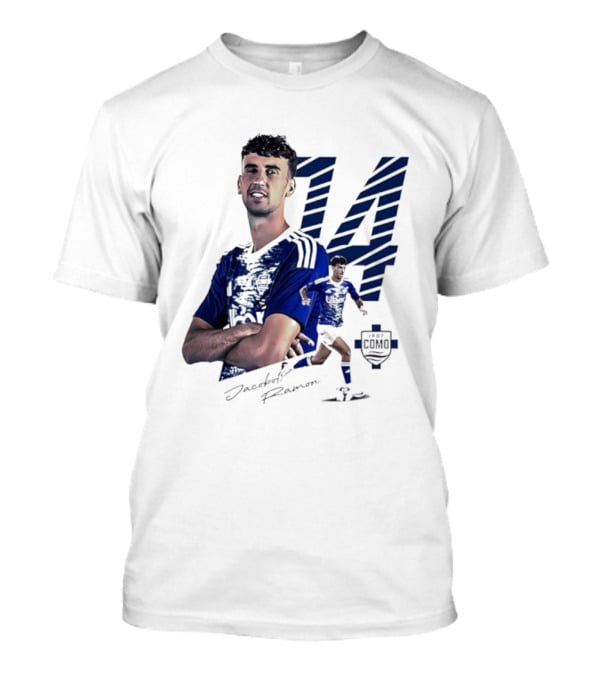 Jacobo Ramon 14 Como 1907 Players Collection Signature T-Shirt
