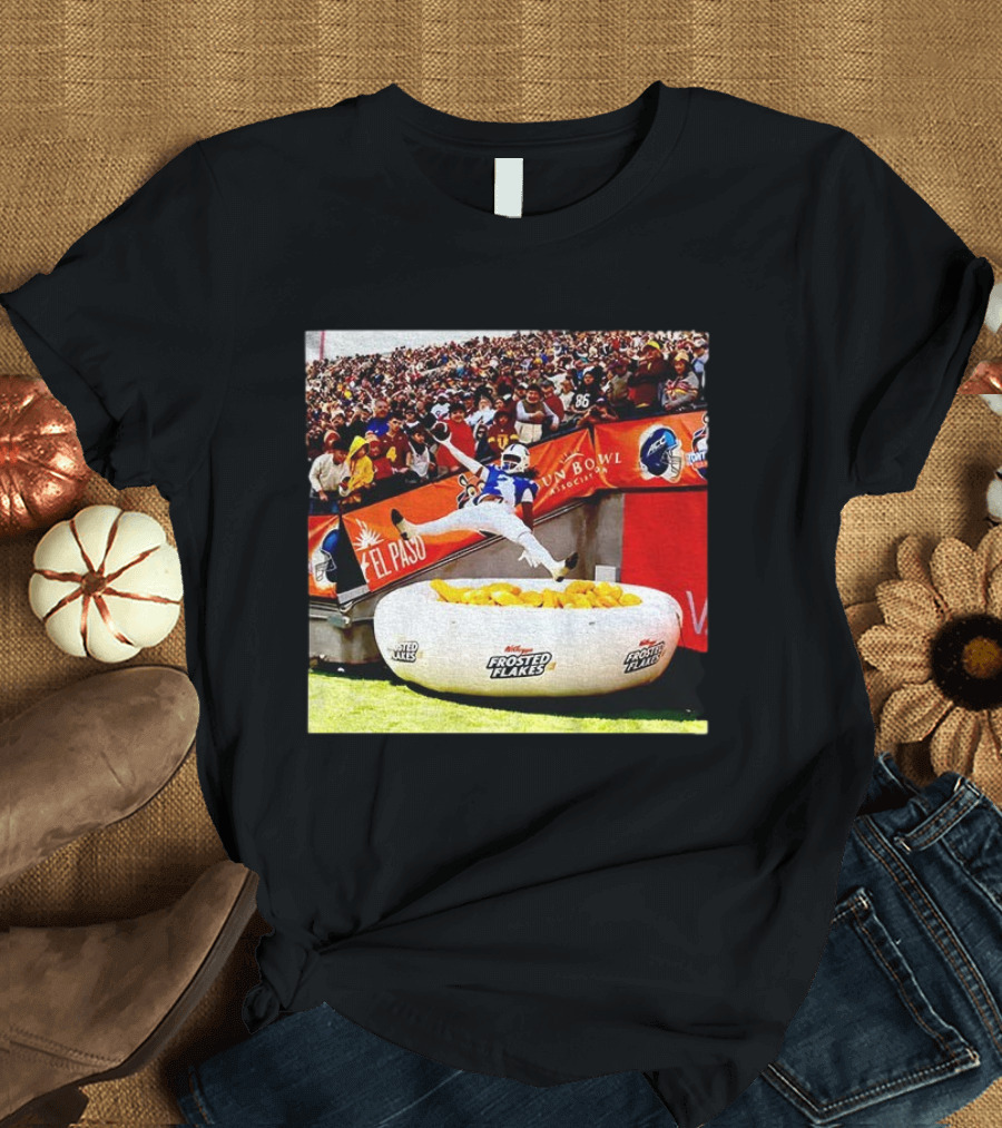 Que’Sean Brown Frosted Flakes Leap Tony The Tiger T-Shirt