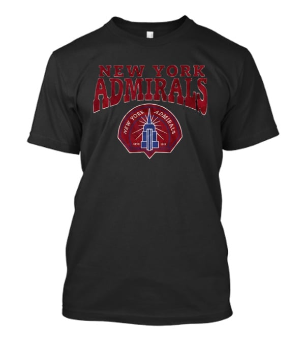 Heated Rivalry New York Admirals Hockey Scott Hunter NYC Tower T-Shirt