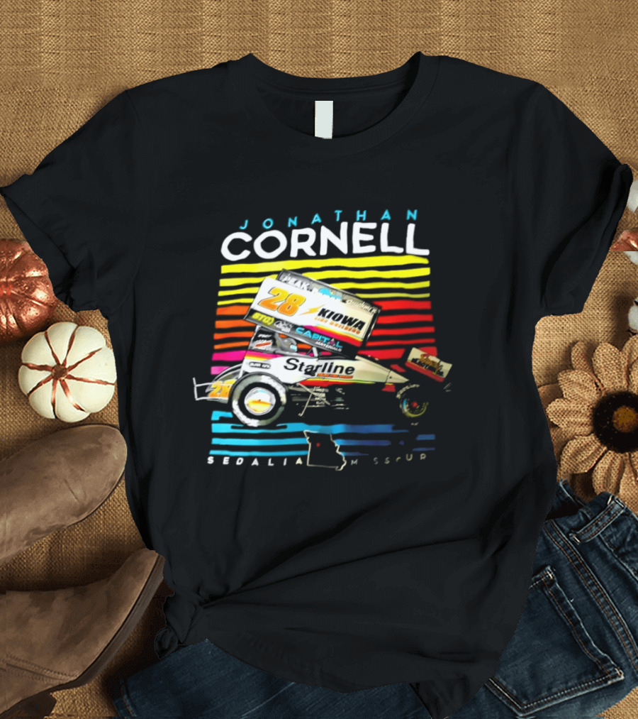 Jonathan Cornell Sedalia Missouri Kiowa Starline Car T-Shirt