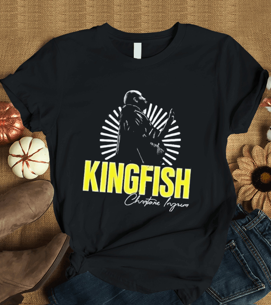 Kingfish Christone Ingram Blues Guitarist Iconic T-Shirt