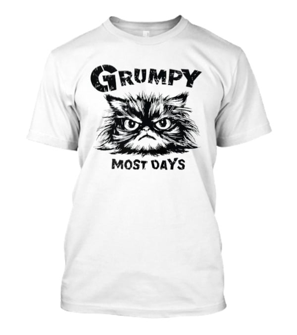 Grumpy Cat Most Days Mood Face T-Shirt