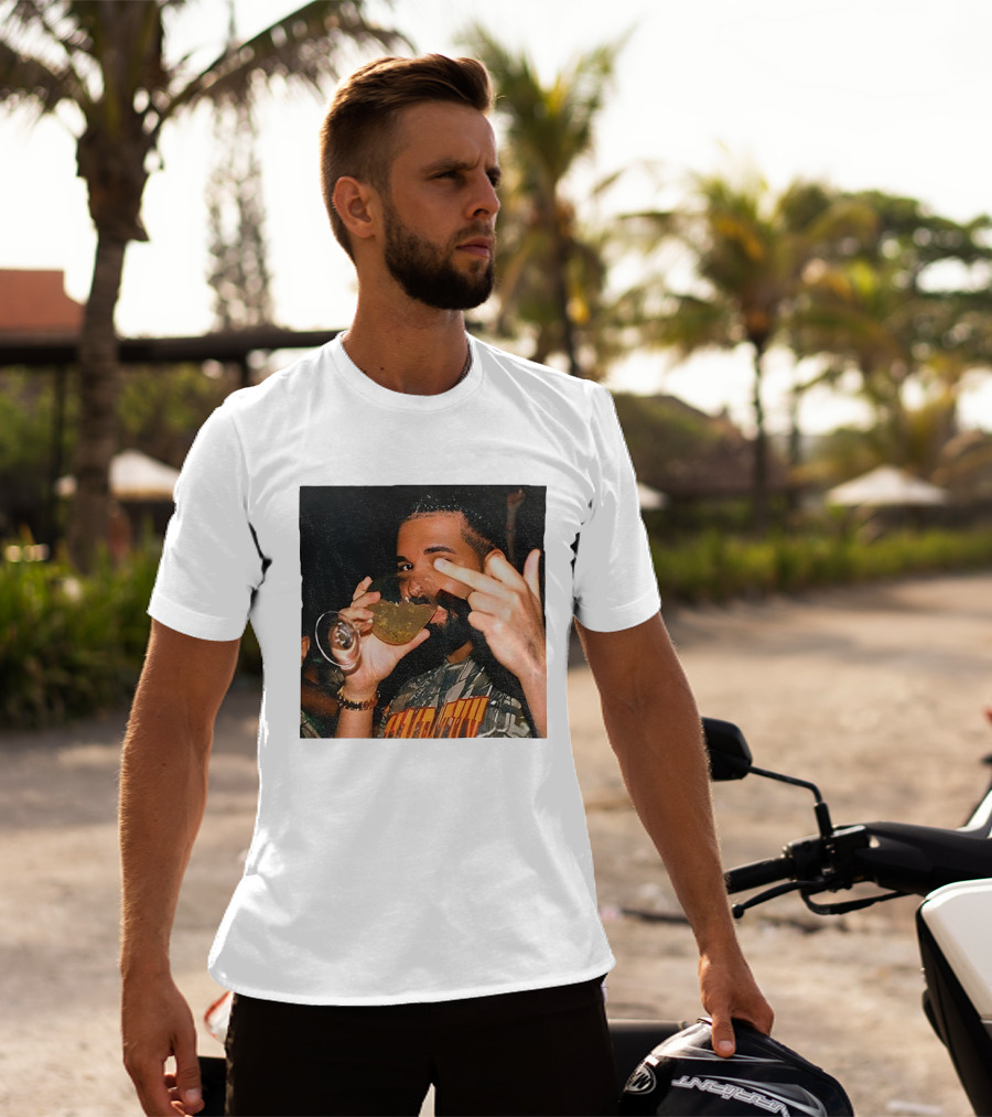 Drake Middle Finger Iceman Album 2025 T-Shirt