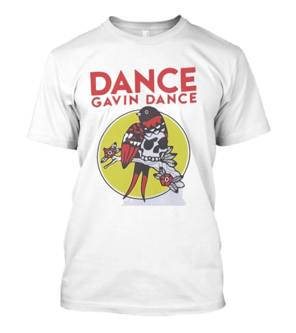 Dance Gavin Dance Skull And Bird T-Shirt