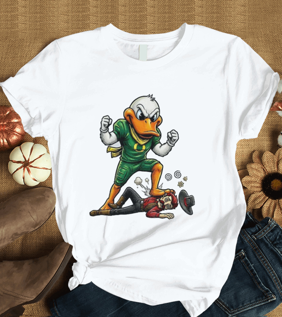 Oregon Ducks Defeat Texas Tech Orange Bowl Champs Victory T-Shirt