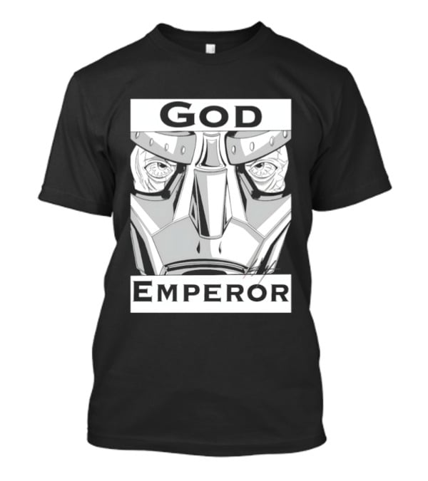 God Emperor Masked Face Robot Armor T-Shirt