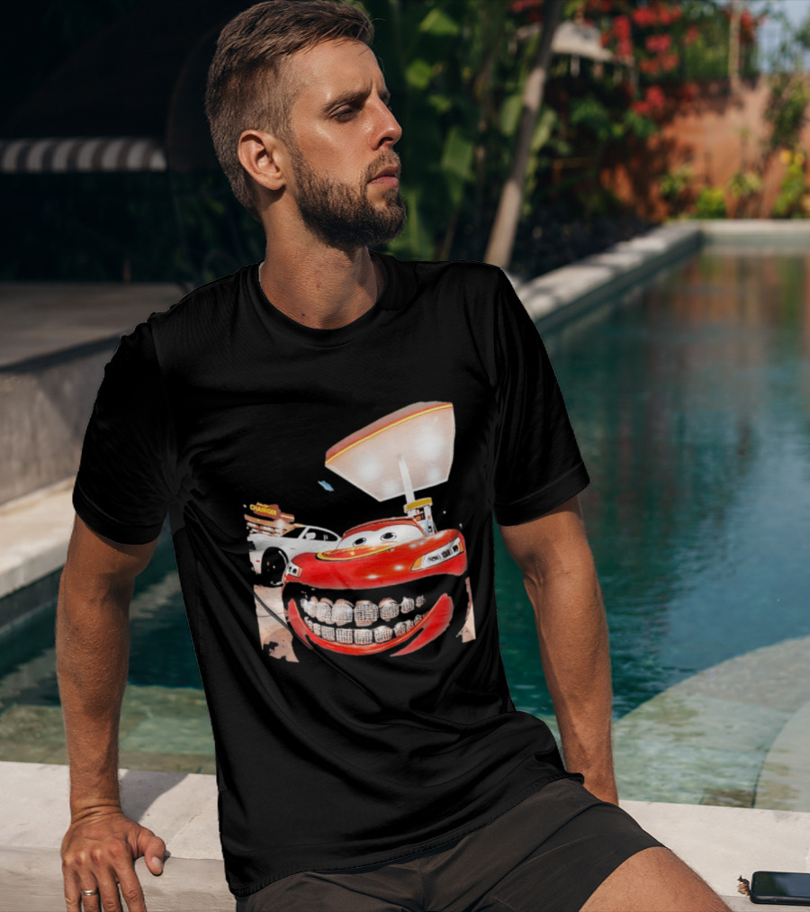 Cars Lightning McQueen Grills Radiator Springs Charger T-Shirt