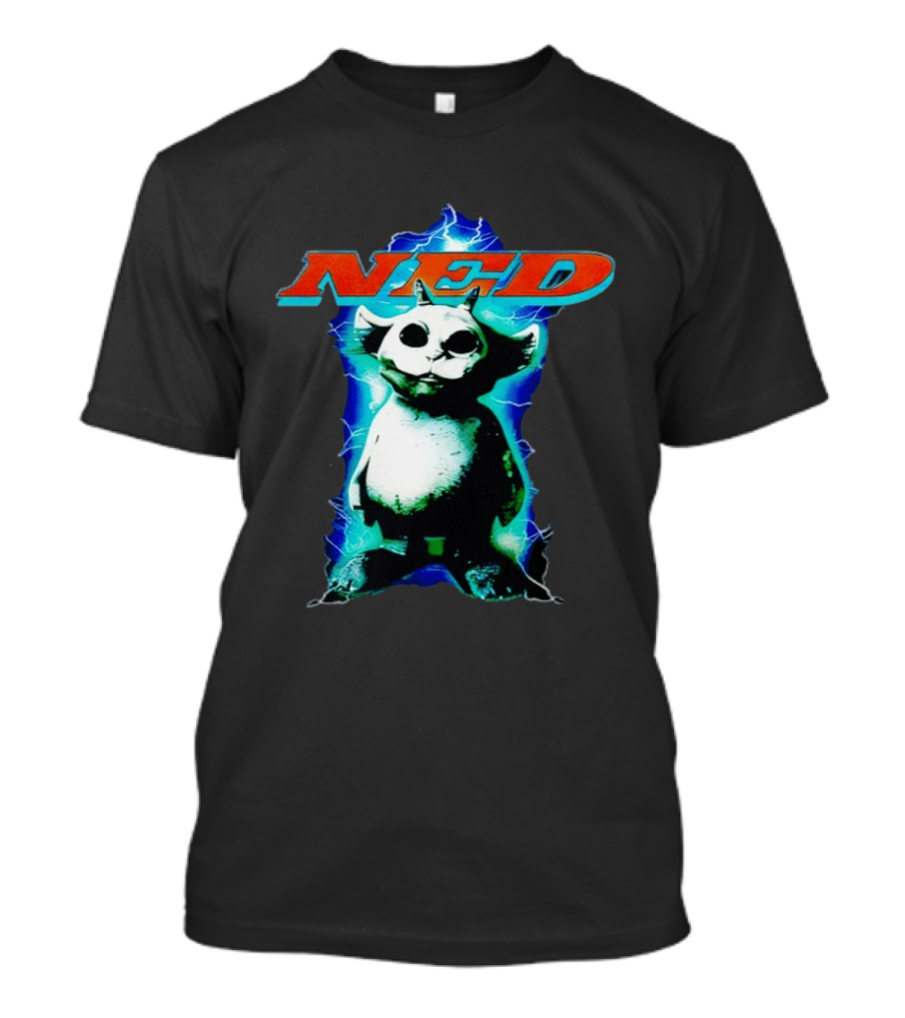 Ned Bayou Weird Science Electric Creature T-Shirt