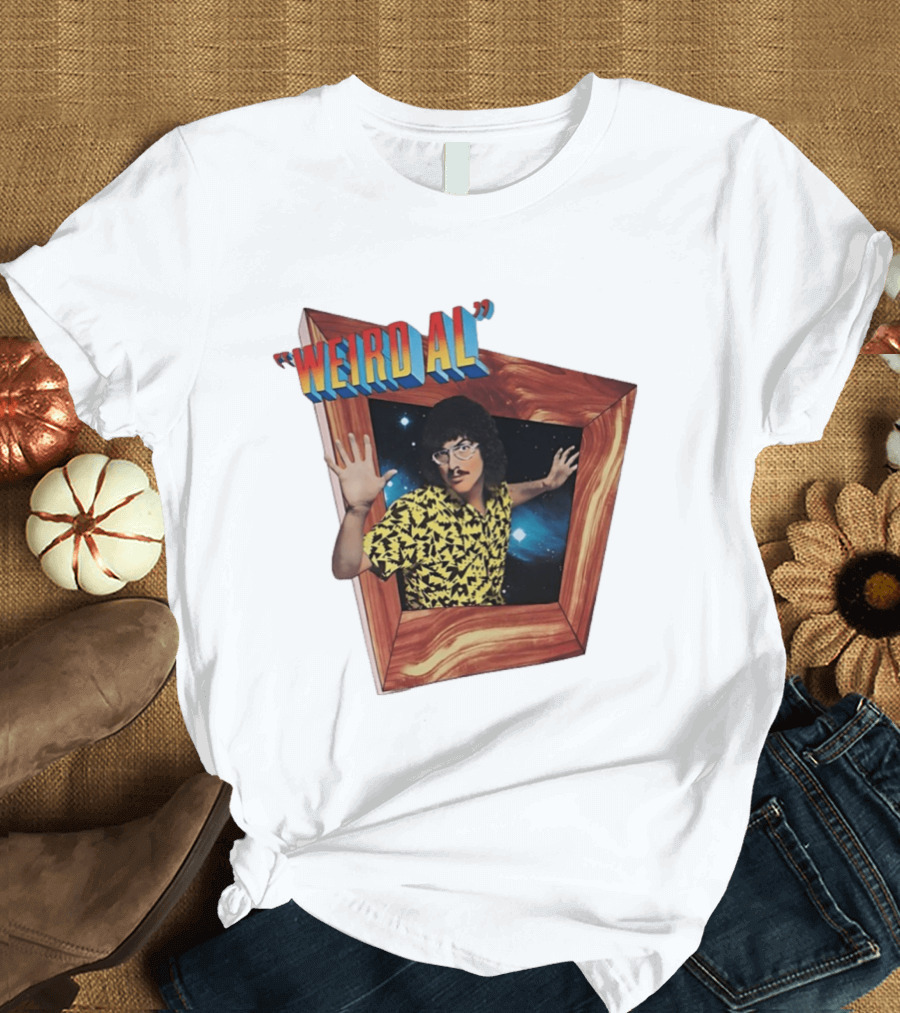 Weird Al Stranger Things Retro Galactic T-Shirt