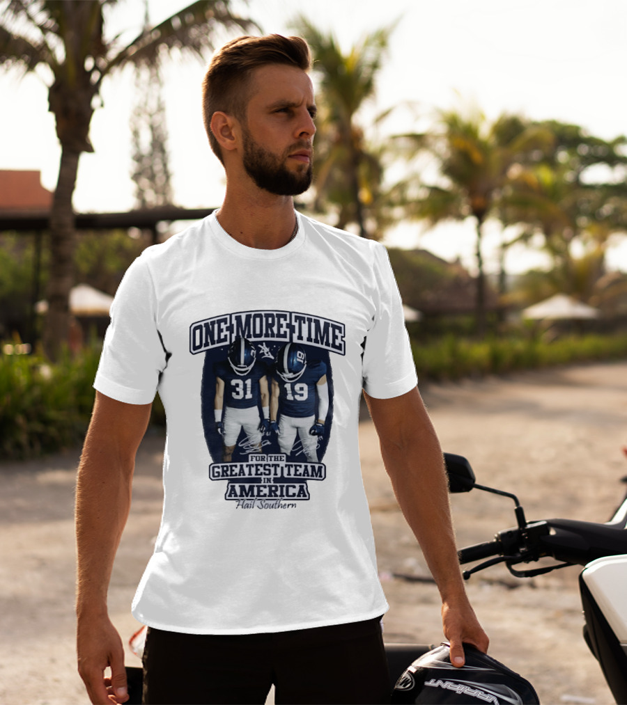 Georgia Southern Eagles One More Time Greatest Team In America Hail Southern T-Shirt