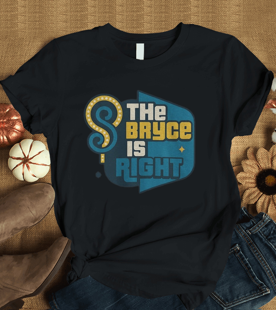 Bryce Young The Bryce Is Right Carolina Panthers T-Shirt