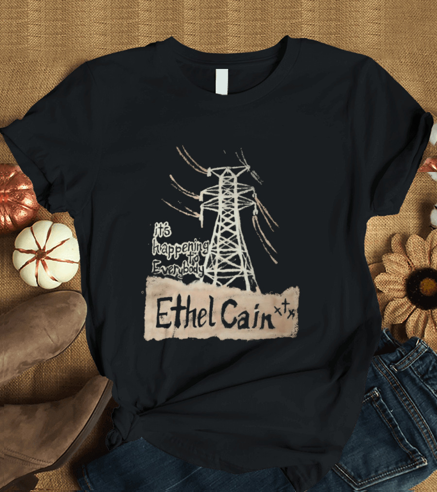 Ethel Cain It's Happening To Everybody Transmission Tower T-Shirt